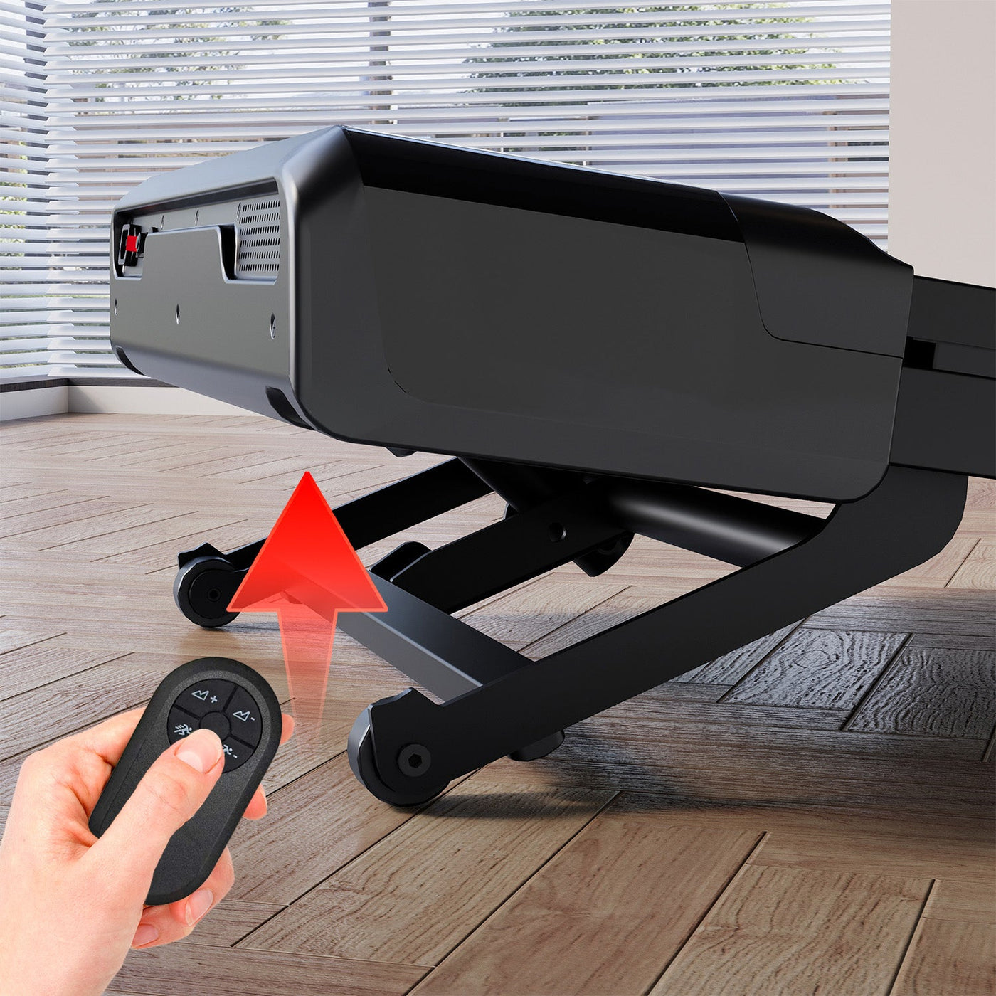 Tapis de course Smart Walk avec inclinaison automatique de 12 % et télécommande