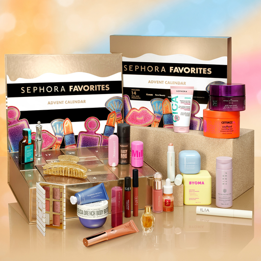 Calendrier de l'Avent - 24 produits Maquillage, Soin, Capillaire et Parfum