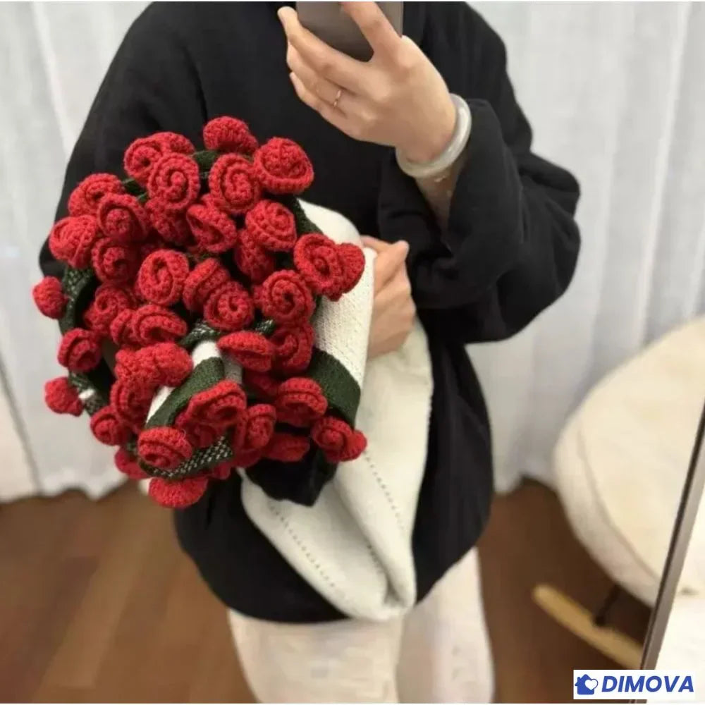 Couverture Rose Tissée à la Main – Cadeau Unique de Fin d’Année