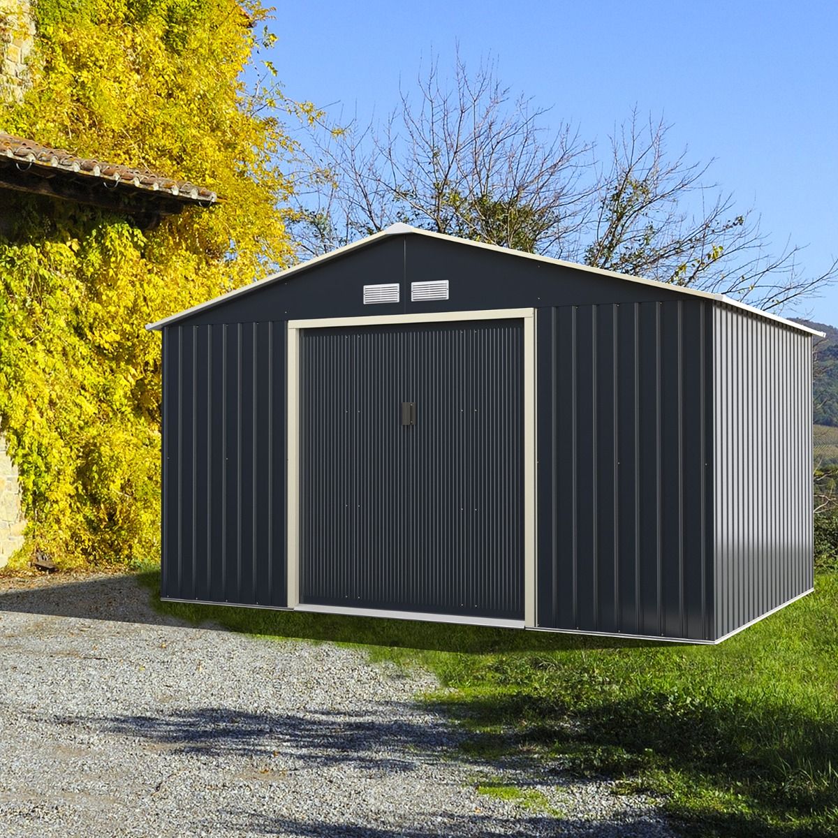 Abri de Jardin Métal 10,85 m²