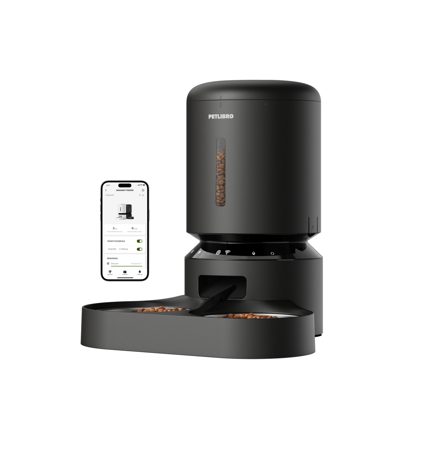 Granary Wi-Fi Distributeur Automatique pour animaux de compagnie
