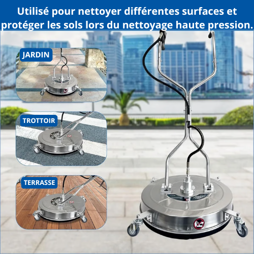 nettoyeur haute pression de 24 po | double poignée