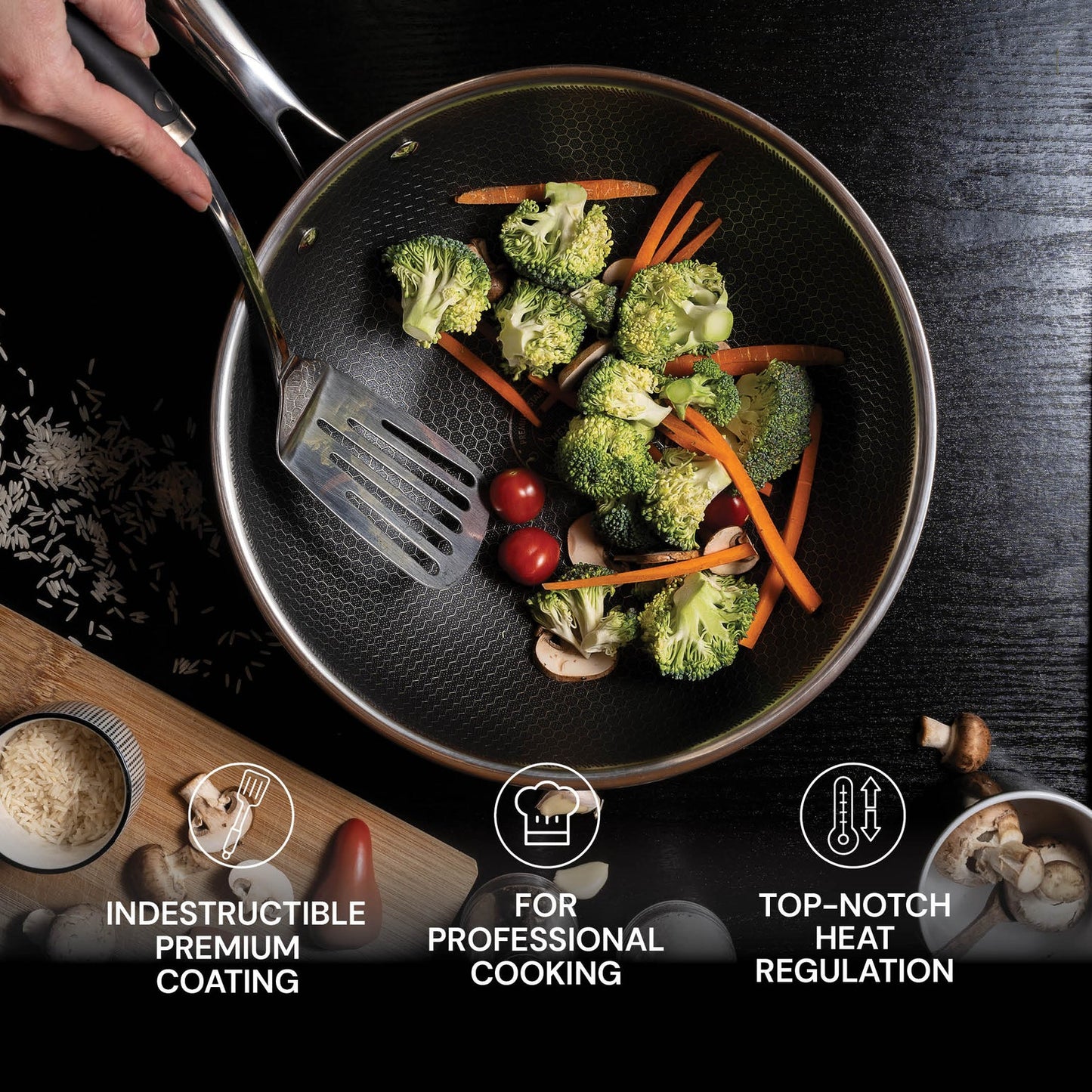 HexaPRO™ – Le Set de Casseroles 10 Pièces - Robustesse & Élégance