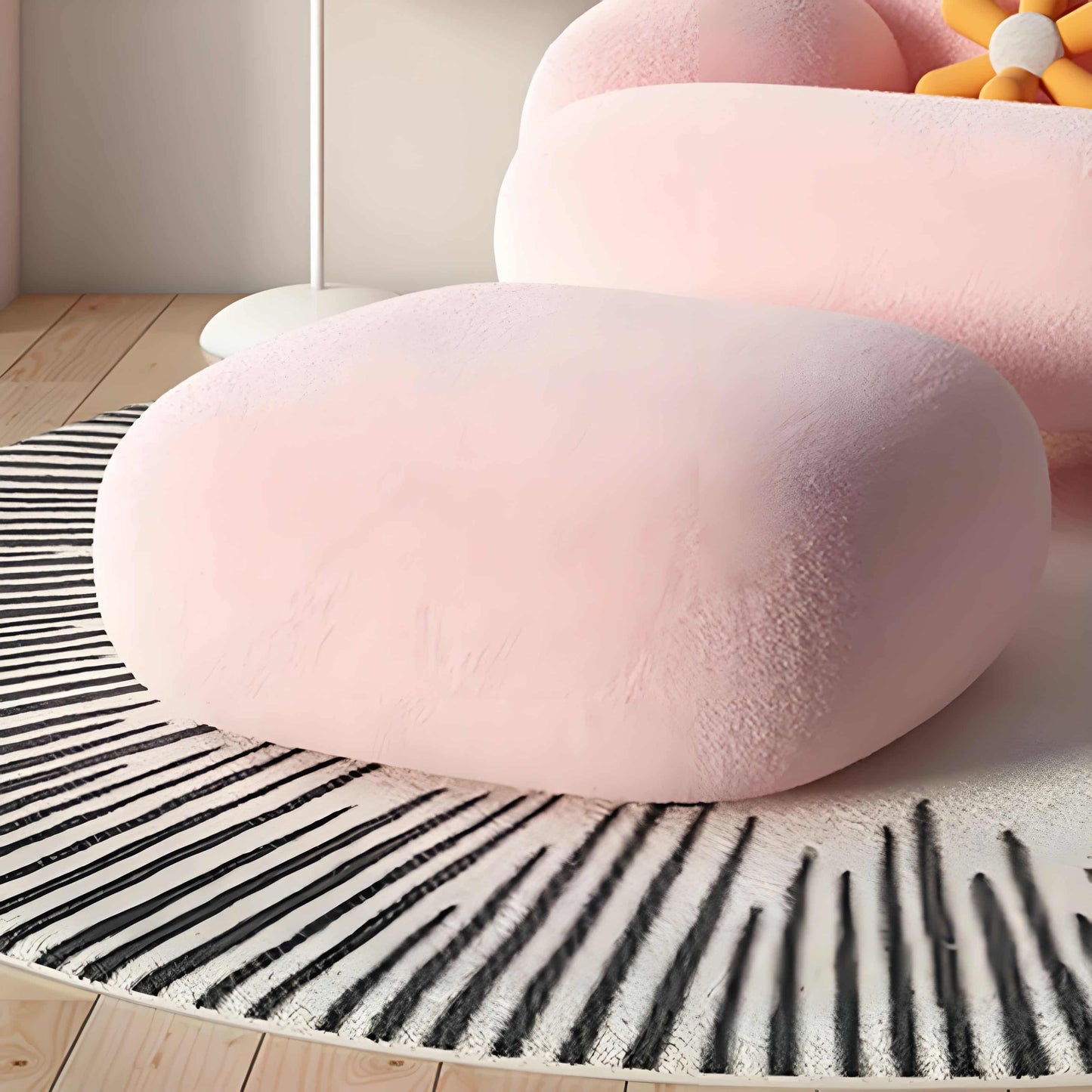 Fauteuil de salon moderne et moelleux