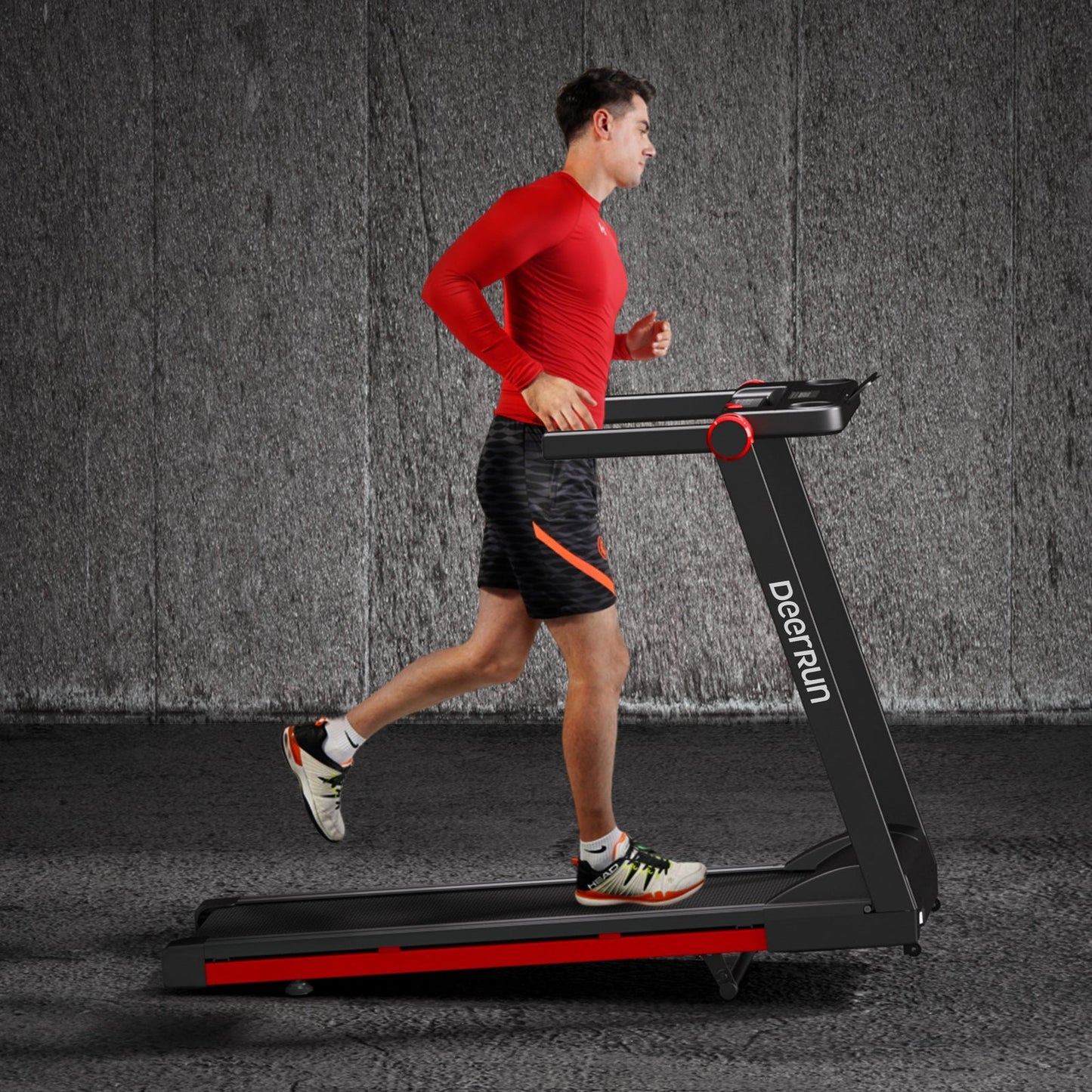 Tapis de course pliable avec inclinaison de 6 % |Capacité de charge de 158 kg, jusqu'à 16 km/h