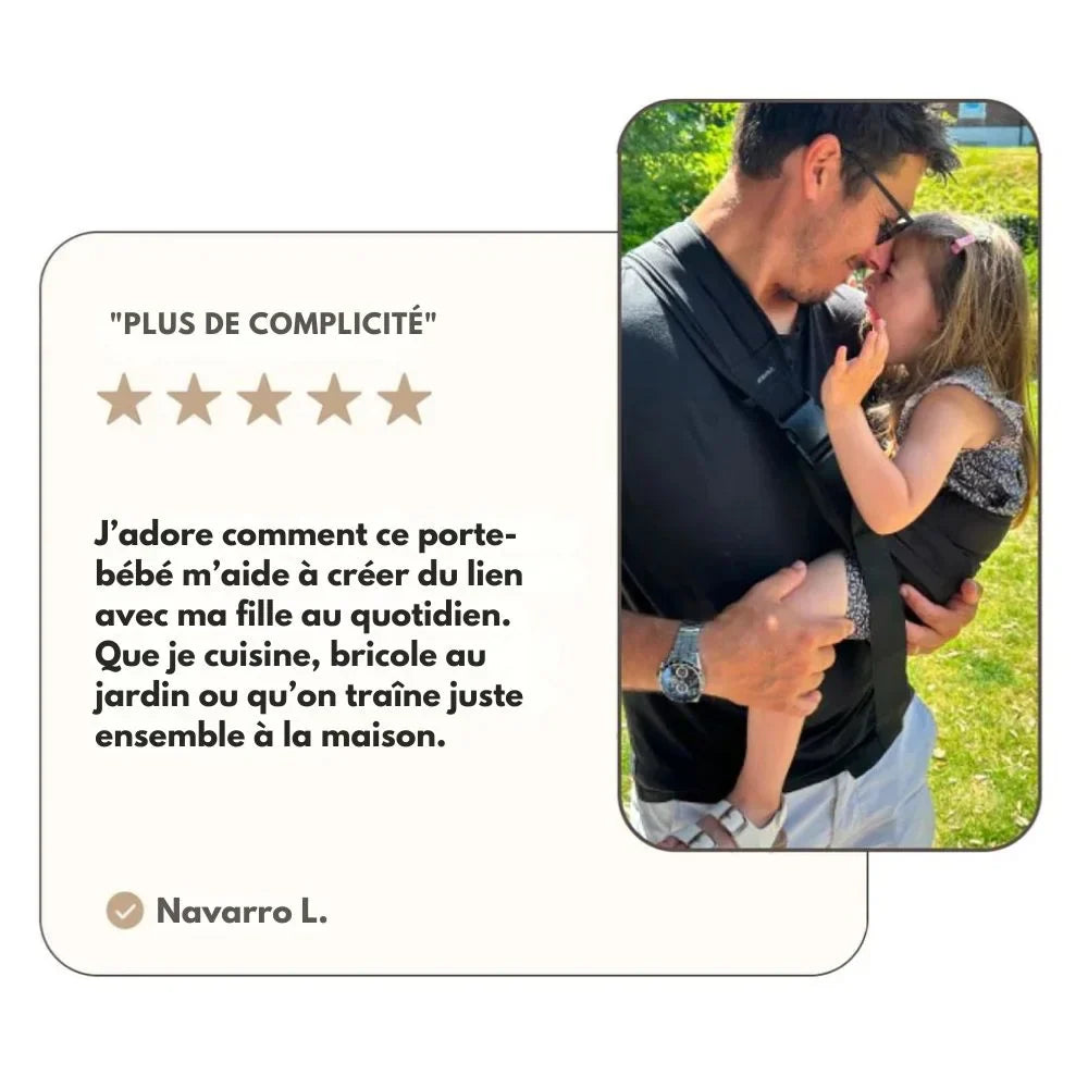 Lot de 2 porte-bébés 1+1 OFFERT