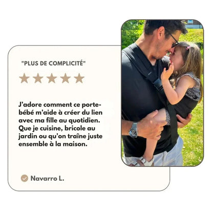 Lot de 2 porte-bébés 1+1 OFFERT