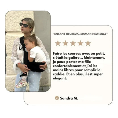 Lot de 2 porte-bébés 1+1 OFFERT
