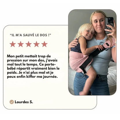 Lot de 2 porte-bébés 1+1 OFFERT