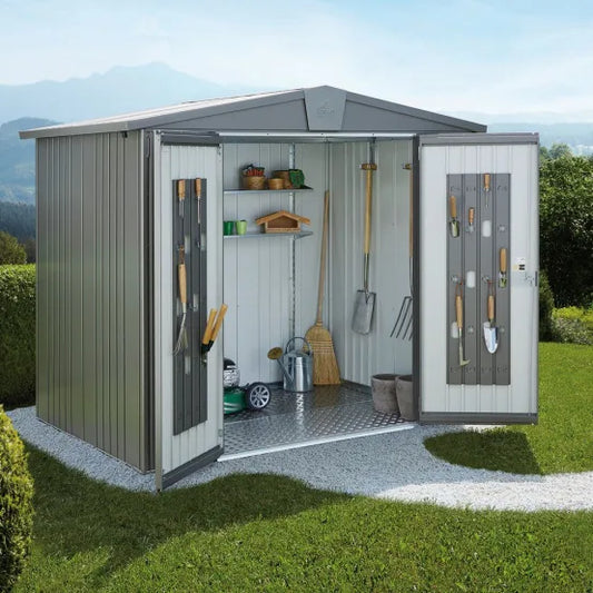 Abri de jardin métal 3,8 m² Ep. 0,53 mm