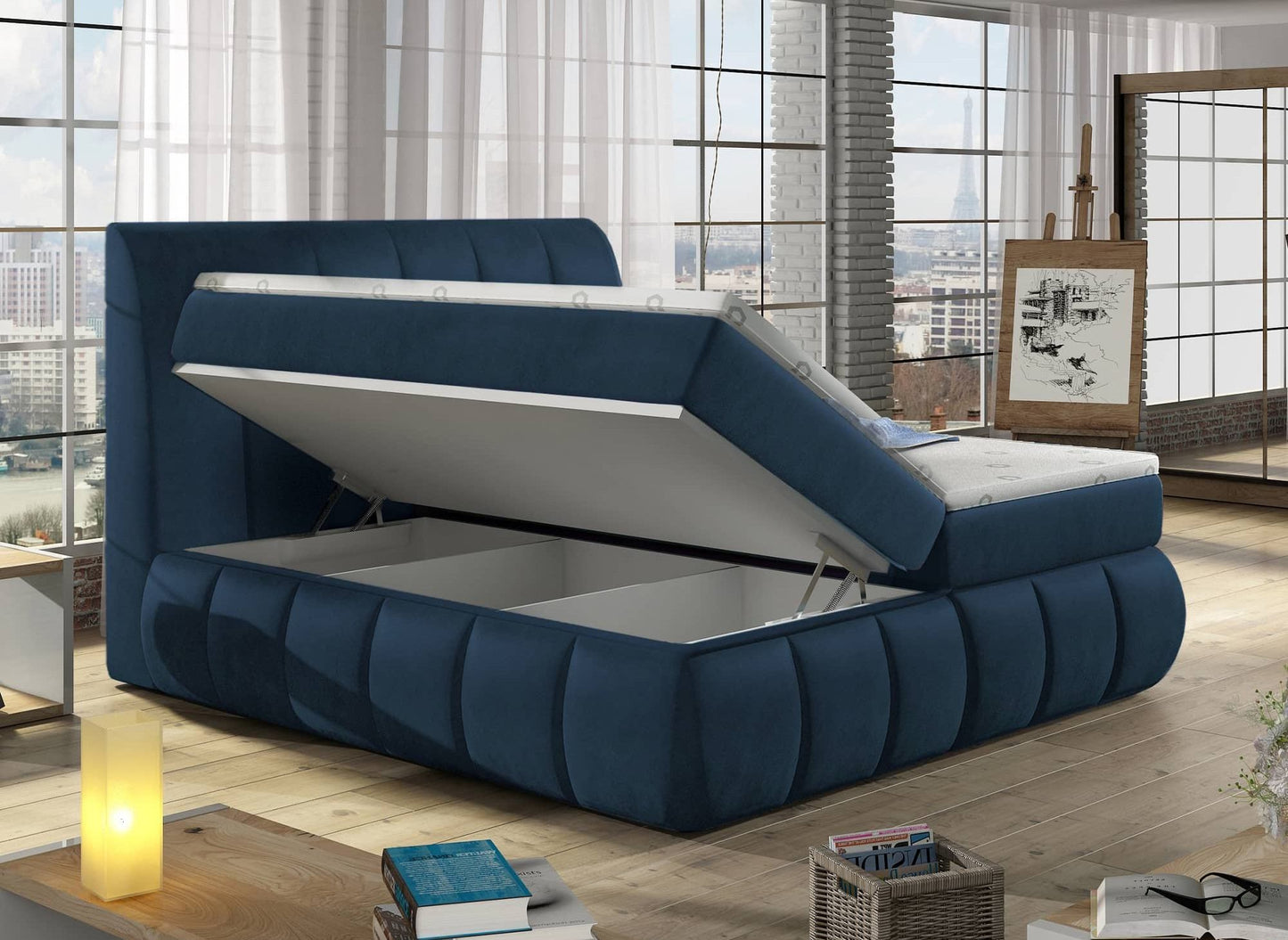 Lit boxspring 140x200 - VALERIA