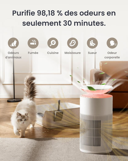 SwitchBot Purificateur D'air Avec Application Et Veilleuse