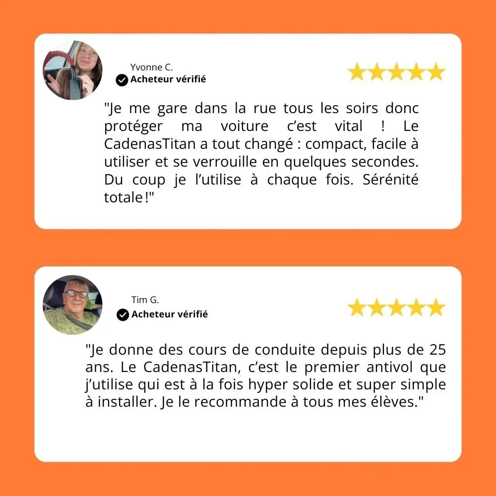 CadenasTitan – Antivol de voiture