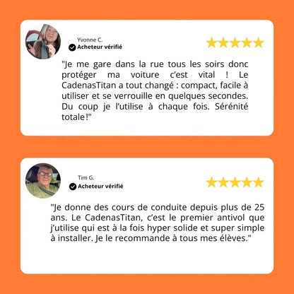 CadenasTitan – Antivol de voiture