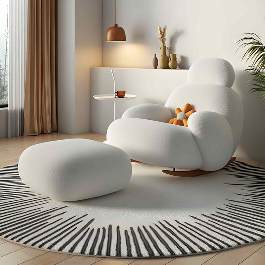 Fauteuil de salon moderne et moelleux