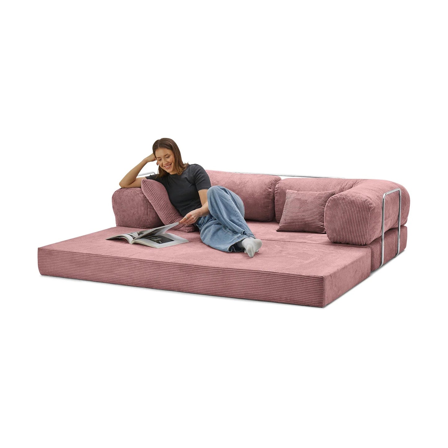 Nova-Bed™ – Canapé-lit Modulaire & Compact