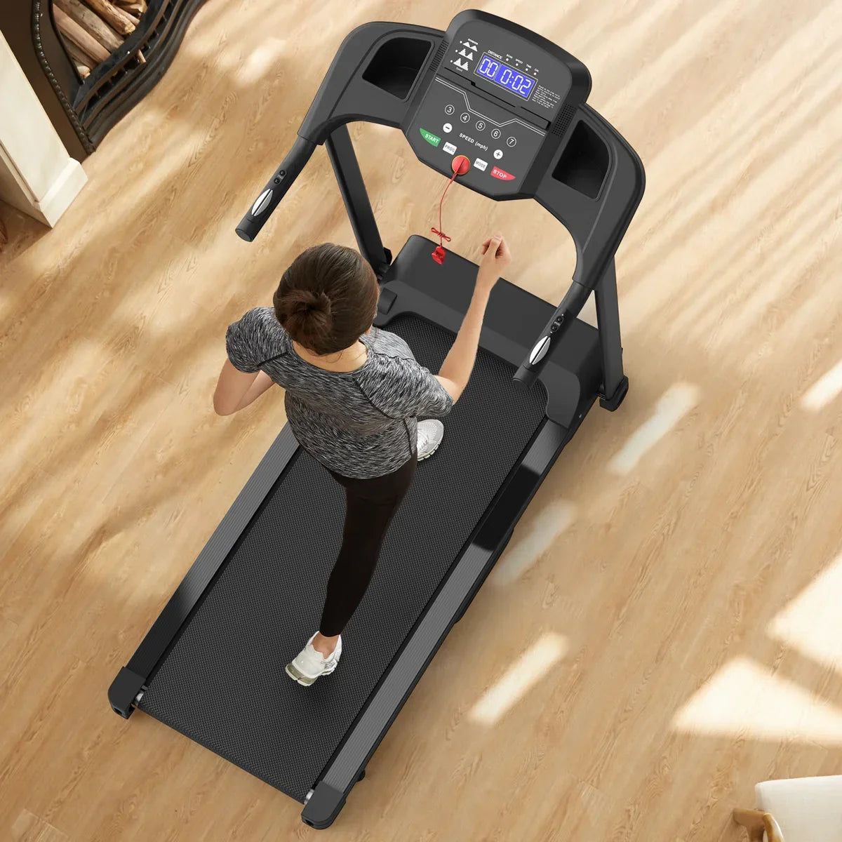 Tapis de course pliable