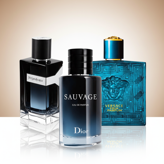 Coffret Séduction Absolue – Y de Yves Saint Laurent, Sauvage de Dior et Versace Eros de Versace [100 ml]