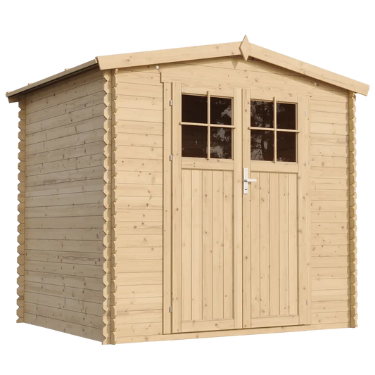 Abri de jardin en bois M369F – 220 x 220 cm – 4 m2