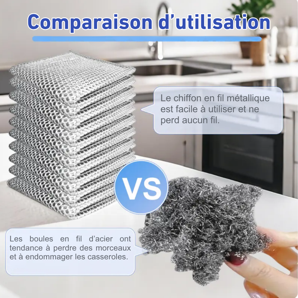 EasyClean | Résistant et sans rayures pour un nettoyage parfait