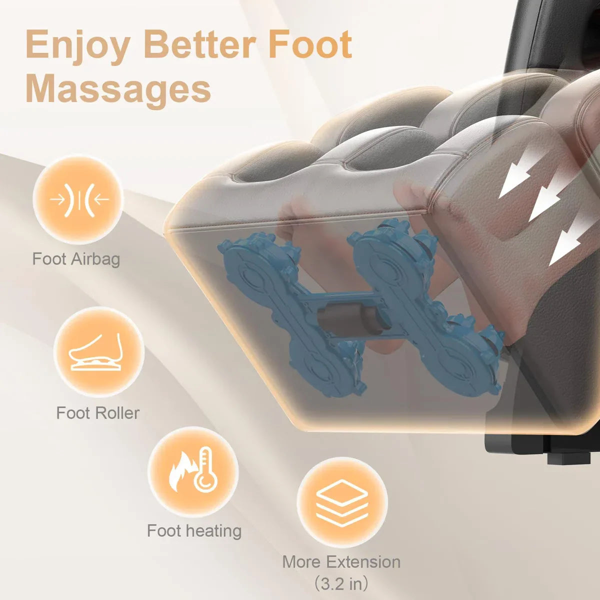 Fauteuil de massage Zéro Gravité