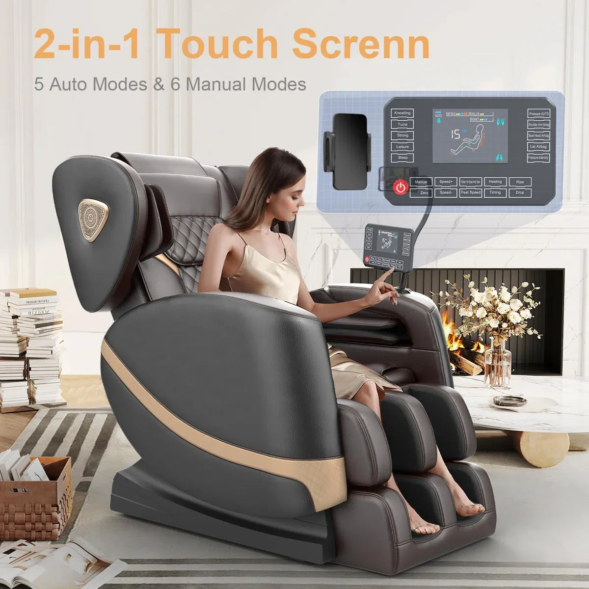 Fauteuil de massage Zéro Gravité