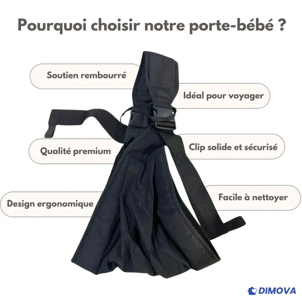 Lot de 2 porte-bébés 1+1 OFFERT