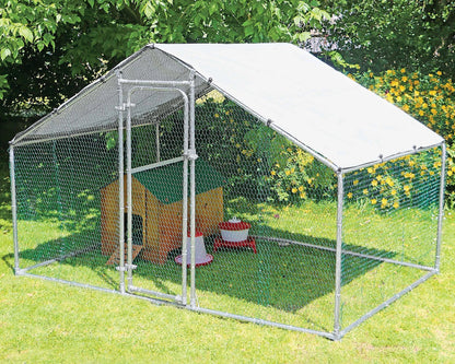 Enclos de protection volailles - 18 m² | 3 x 6 x 1,95 m