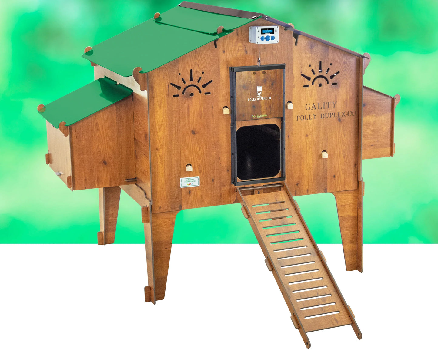 Poulailler Cucciolotta Duplex 4 XL