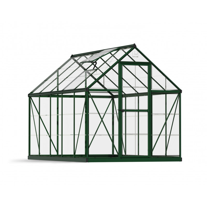 Serre de jardin en alu et polycarbonate 5,7m²