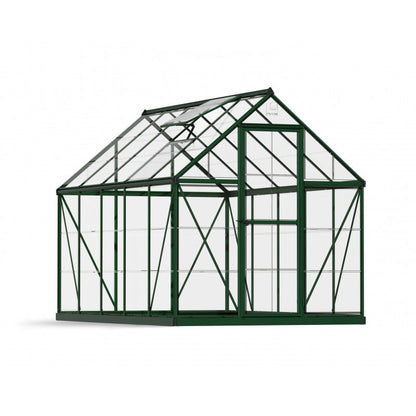 Serre de jardin en alu et polycarbonate 5,7m²